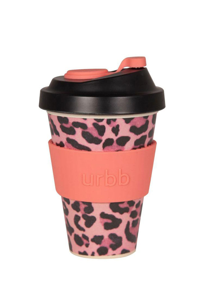 Urbb Bamboo Coffee Cup -  5 Animal Prints