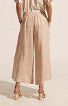 Court Wide Leg Pant - Shell