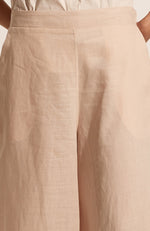 Court Wide Leg Pant - Shell